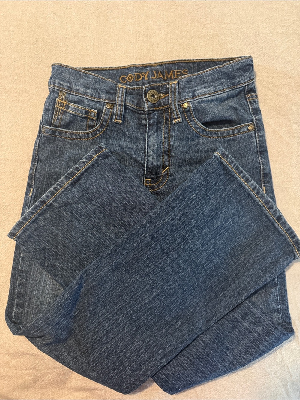 Cody James Kids' Indigo Straight-Leg Denim Jeans